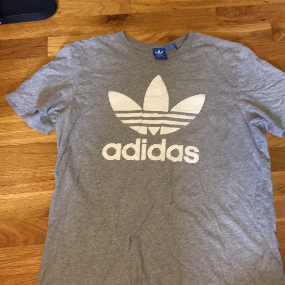 Grey Adidas Tee